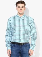 ColorPlus Blue Regular Fit Casual Shirt
