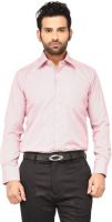 DC Washington Men's Checkered Formal Pink Shirt
