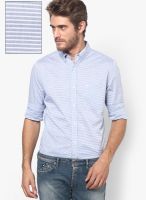 French Connection Light Blue Casual Shirt