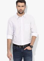 Izod White Casual Shirt