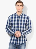 Jack & Jones Blue Slim Fit Casual Shirt