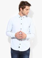 Jack & Jones Blue Slim Fit Casual Shirt