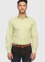 Jogur Green Slim Fit Casual Shirt
