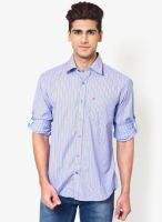 John Players Blue Casual Shirt