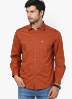 John Players Rust Casual Shirt