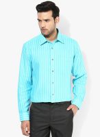 Raymond Blue Regular Fit Casual Shirt