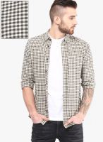 Selected Black Check Slim Fit Casual Shirt