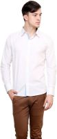 Shreebalajitraders Men's Solid Formal White Shirt