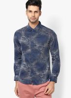 Spykar Blue Casual Shirt