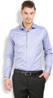 Thisrupt Men's Solid Formal Blue Shirt