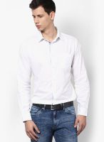 United Colors of Benetton White Regular Fit Casual Shirt