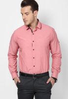 Wills Lifestyle Pink Formal Shirt