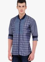 Yepme Blue Checks Casual Shirt