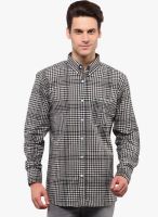 Yepme Checked Black Casual Shirt