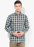 Arrow Sports Green Slim Fit Casual Shirt