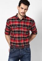 DC Red-Casual Shirts