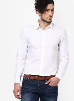 G-Star RAW White Slim Fit Casual Shirt