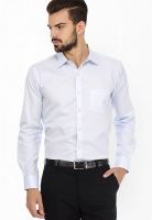 Genesis Solid Blue Casual Shirt