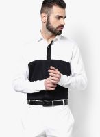 I Know Black Slim Fit Casual Shirt