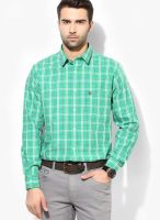 Izod Green Casual Shirt