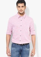 Izod Pink Casual Shirt