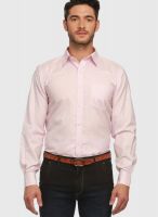 Jogur Pink Slim Fit Casual Shirt