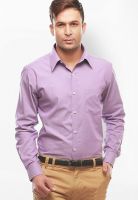 Jogur Purple Regular Fit Casual Shirt