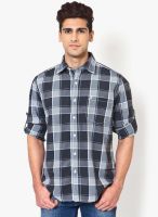 John Players Black Casual Shirt