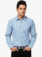 John Players Blue Casual Shirt