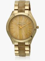 Michael Kors Mk4285 Golden/Brown Analog Watch