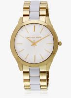 Michael Kors Mk4295 White/White Analog Watch