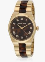 Michael Kors Mk6151 Two Tone/Brown Analog Watch