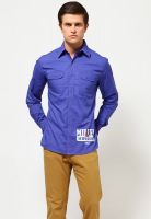 Miller & Schweizer Blue Casual Shirt