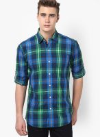 Monteil & Munero Checked Green Casual Shirt