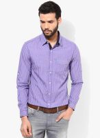 NU ECO Purple Casual Shirt