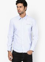 Pepe Jeans Blue Stripes Casual Shirt