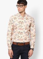 See Designs Printed Beige Casual Shirt