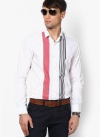 See Designs Solid White Casual Shirt