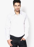 See Designs Solid White Casual Shirt