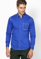 Spykar Blue Casual Shirt
