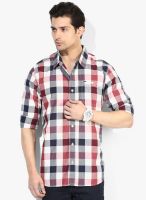 Tommy Hilfiger Red Slim Fit Casual Shirt