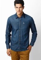 U.S. Polo Assn. Blue Casual Shirt