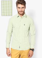 U.S. Polo Assn. Green Casual Shirt