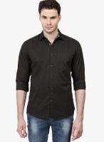 Urban Nomad Solid Olive Casual Shirt