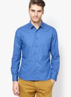 VOI Blue Casual Shirt