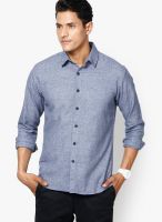 VOI Blue Casual Shirt