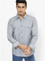 VOI Grey Casual Shirt