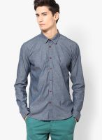VOI Indigo Casual Shirt