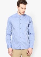 VOI Light Blue Casual Shirt