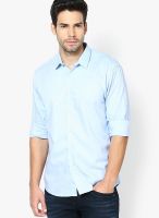 VOI Light Blue Casual Shirt